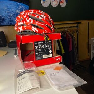 Giro Syntax MIPS Red Helmet supreme size large